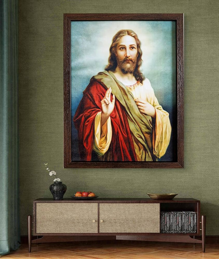 Jesus Among the Multitude – Fine Art Canvas